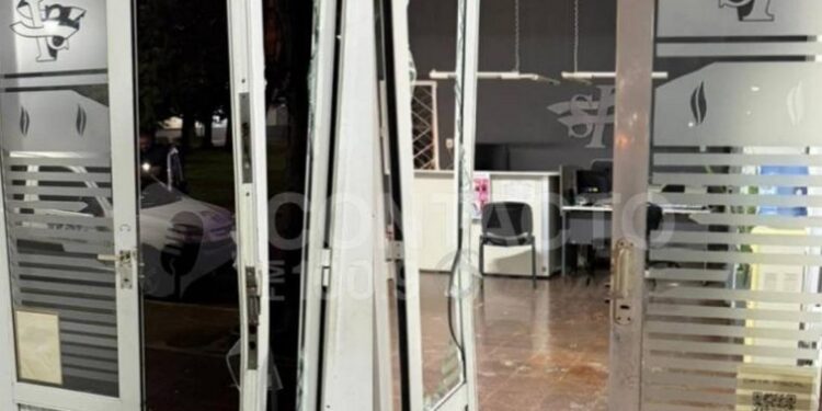 Las Parejas Violento robo en la mutual de Sociedad Italiana