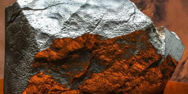 Se subastó un meteorito de Marte por un precio récord