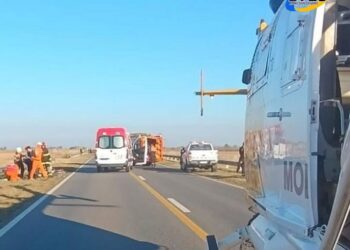 FALLECIÓ EL MOTOCICLISTA QUE FUE CHOCADO POR MÓVIL POLICIAL EN CHABAS