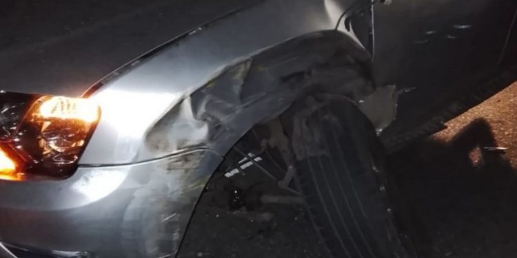 Accidente en Ruta 34, kilómetro 31 entre auto y camión