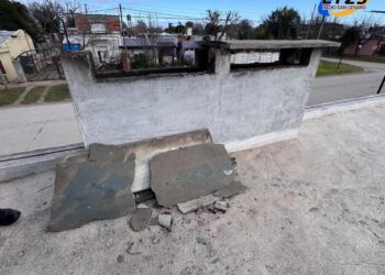 Robo y destrozos en las instalaciones del Club Almafuerte de Las Rosas