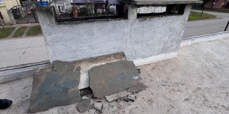 Robo y destrozos en las instalaciones del Club Almafuerte de Las Rosas