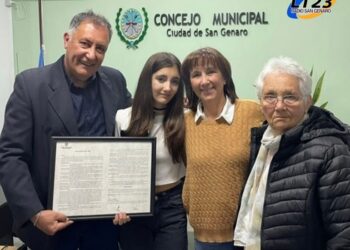 El Concejo Deliberante homenajeó y reconoció a nuestro compañero, Marcelo Jara
