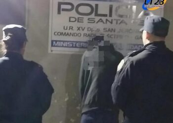 Gálvez: UN APREHENDIDO POR HURTO Y RESISTENCIA A LA AUTORIDAD