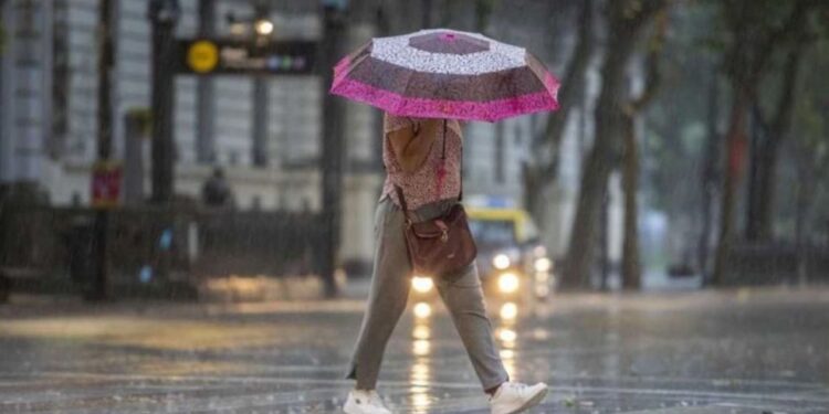 Intensas lluvias desde anoche en la región.