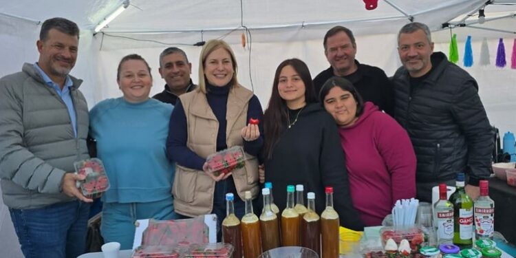 Gisela Scaglia en la Expo Maciel: “Santa Fe y la Argentina van a crecer desde el interior productivo”*