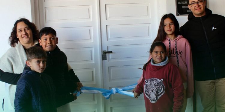 San Genaro: Inauguración de nueva aula y nueva cocina en escuelas de la Ciudad