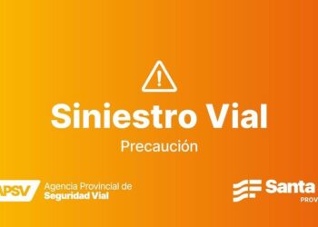 Choque y corte en el KM 16 de la AU ROS-SF, mano a Rosario: es entre un camión frigorífico y un minubus.
