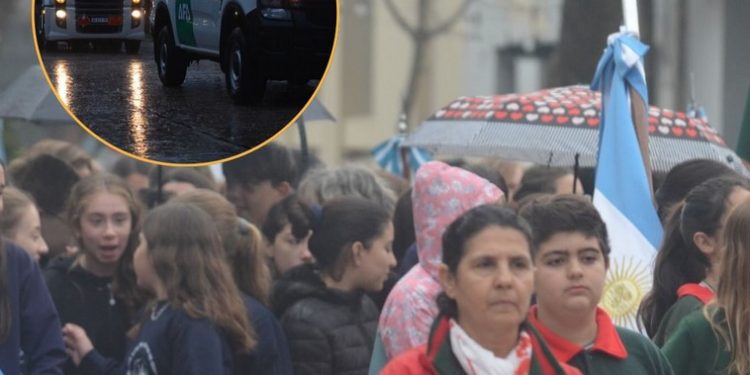 Las Rosas: Las fiestas patronales interrumpidas por la tormenta de Santa Rosa