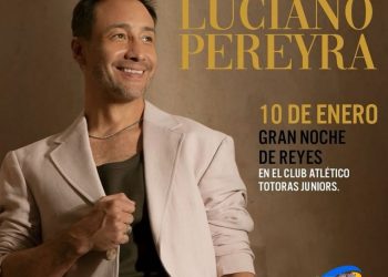 LA ESPERA TERMINÓ: LUCIANO PEREYRA LLEGA A LA GRAN FIESTA DE REYES A TOTORAS JUNIORS