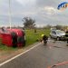 San Genaro: ACCIDENTE CON CINCO HERIDOS EN CRUCE DE RUTAS 34 Y 65.