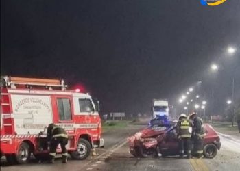Cañada Rosquin ANOCHE ACCIDENTE EN RUTA 34