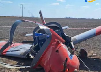 Cayó un avión en el festival aéreo de Bell Ville: murieron dos personas