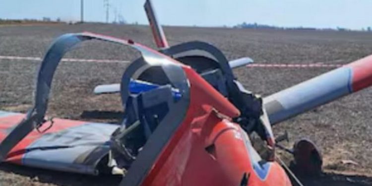 Cayó un avión en el festival aéreo de Bell Ville: murieron dos personas