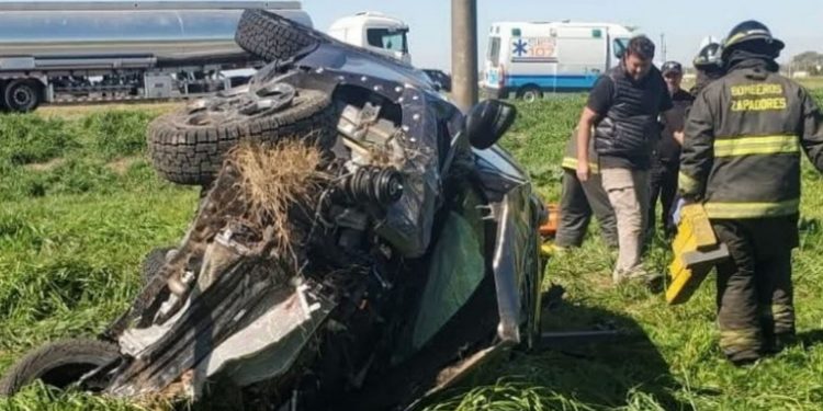 Accidente fatal en Ruta 34: un hombre murió y una mujer resultó herida tras un vuelco en jurisdicción de Susana