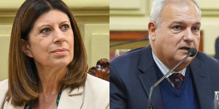 CLARA GARCÍA Y PABLO FARÍAS CUESTIONARON AL GOBIERNO POR EL MANEJO DE LAS RETENCIONES