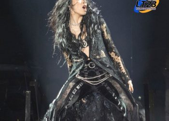 Lali volvió a conquistar Vélez con el estreno de una nueva canción y un homenaje a Los Redondos