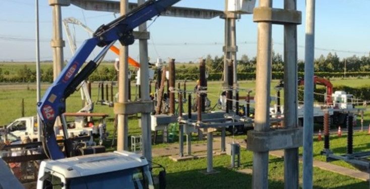 CORTE DE ENERGÍA EN GÁLVEZ POR LOS FUERTES VIENTOS