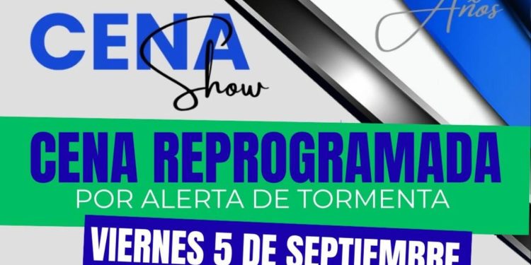El Club Sportivo Rivadavia informa que decidió POSTERGAR la cena por el 107 aniversario debido al alerta de tormenta y para garantizar la seguridad de nuestros socios, hinchas y simpatizantes.
