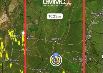 Atención provincia de Santa Fe: debido al ingreso de un frente frío y la formación de un centro de baja presión