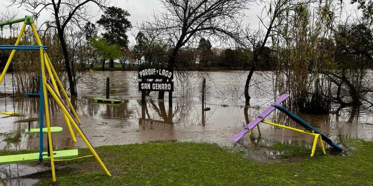 San Genaro: DELICADA SITUACIÓN POR LAS INTENSAS LLUVIAS.