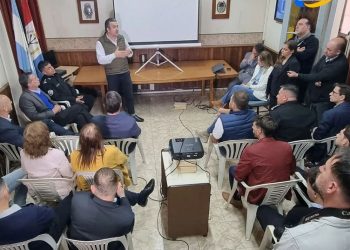 Presentaron el sistema 911 en el Departamento Belgrano