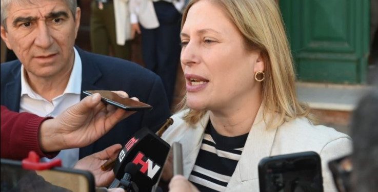 Gisela Scaglia en San Justo: “Defender a Santa Fe es defender al interior productivo”