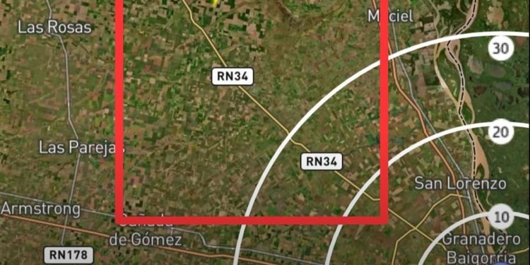 Actualización meteorológica para la región