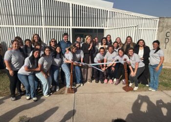 Esteban Motta y Gisela Scaglia inauguraron en El Trébol un nuevo Centro de Desarrollo Infantil