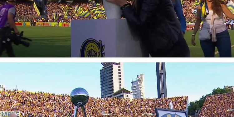 Conmovedor homenaje a Russo en el Gigante de Arroyito, antes del triunfo de Central ante Platense