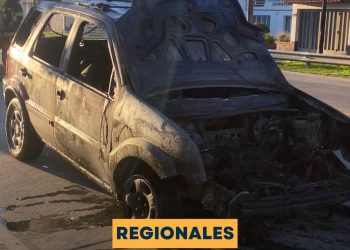  INCENDIO DE VEHÍCULO EN CAÑADA DE GÓMEZ