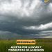 ALERTA POR LLUVIAS Y TORMENTAS EN LA REGIÓN