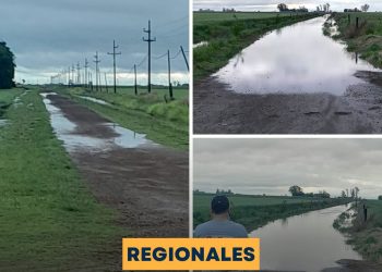 Asi están los caminos que imposibilitan continuar con el Rally de Casilda.