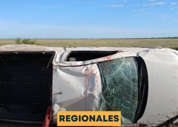 Bernardo de Irigoyen: una mujer resultó herida tras volcar en zona rural