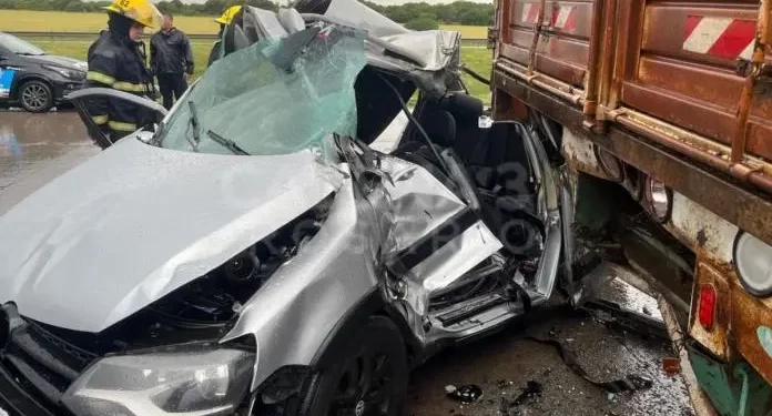 Accidente en la Autopista Rosario–Córdoba: una mujer trasladada al hospital de Cañada de Gomez