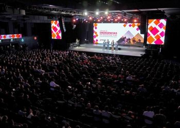 Representantes del área de Tránsito de San Genaro participaron en la Jornada de Emergencias en Seguridad Vial, realizada en Rosario.