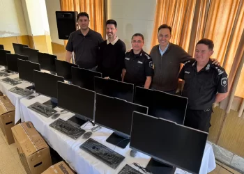 CAÑADA DE GÓMEZ: MÁS TECNOLOGÍA PARA LA POLICÍA DE LA UNIDAD REGIONAL X