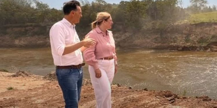 Rasetto y Scaglia recorrieron Iriondo y destacaron la presencia del gobierno provincial en el departamento.