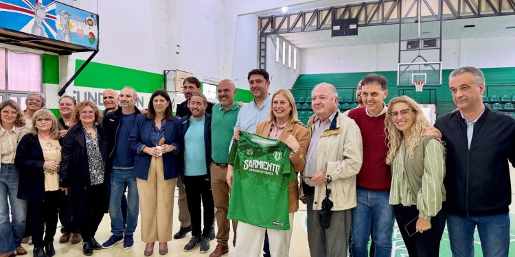 EL INTENDENTE MATÍAS CHALE RECIBIÓ A LA VICEGOBERNADORA GISELA SCAGLIA