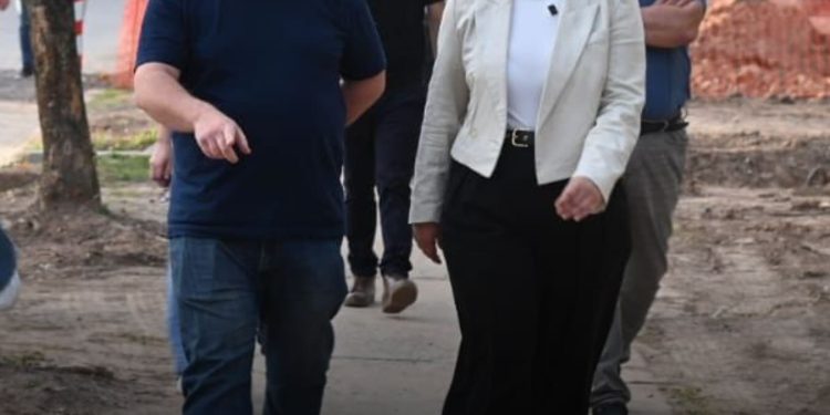 Scaglia: “La obra pública es motor de desarrollo y oportunidades para Santa Fe”