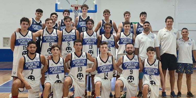 Sportivo Rivadavia les ganó a todos y es el 1 de la fase regular de la Cañadense de Básquet