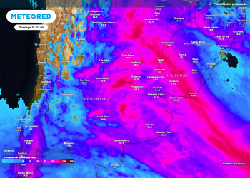 ESTE VIERNES SE ESPERAN LAS TORMENTAS MÁS FUERTES EN ESTAS REGIONES DE ARGENTINA