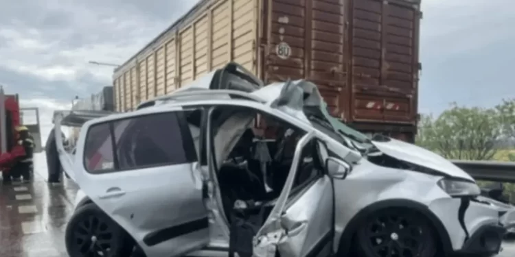ACCIDENTE FATAL EN CAÑADA DE GOMEZ. MURIÓ UN JOVEN QUE VOLVÍA DE VER A BELGRANO EN ROSARIO