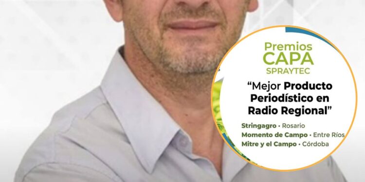 Leo Stringaro nominado por StringAgro como Mejor Producto Periodístico en Radio.