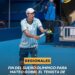 FIN DEL SUEÑO OLÍMPICO PARA MATEO GOBBI, EL TENISTA DE PROVINCIAL DE SALTO GRANDE