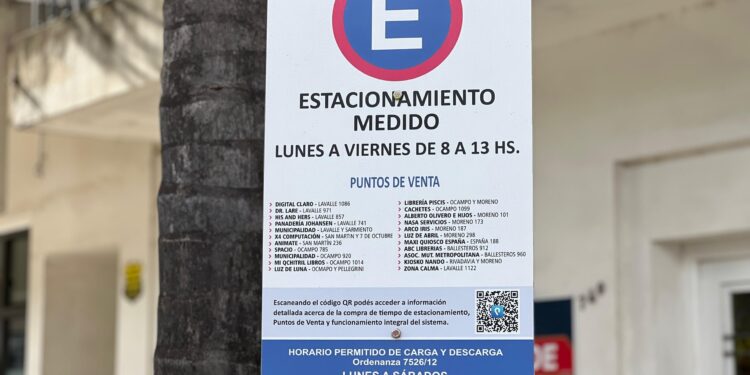 DESDE EL 1/12 AL 30/01 NO SE APLICARÁ EL ESTACIONAMIENTO MEDIDO EN CAÑADA DE GOMEZ