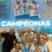 Las chicas del Maxi Vóley de Unión Bicampeonas