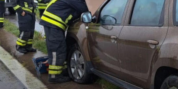 Accidente sin lesionados en jurisdicción de Cañada de Gómez