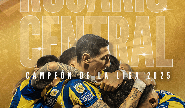 CENTRAL CAMPEÓN DE LA LIGA 2025!