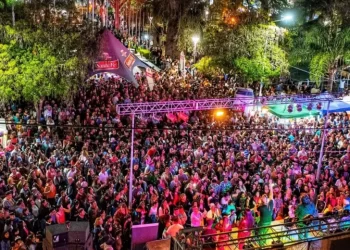 1º NOCHE DE LA 66º FIESTA NACIONAL DE LA FRUTILLA EN CORONDA, LLENO TOTAL EN TODOS LOS SECTORES DE LA FIESTA!!!